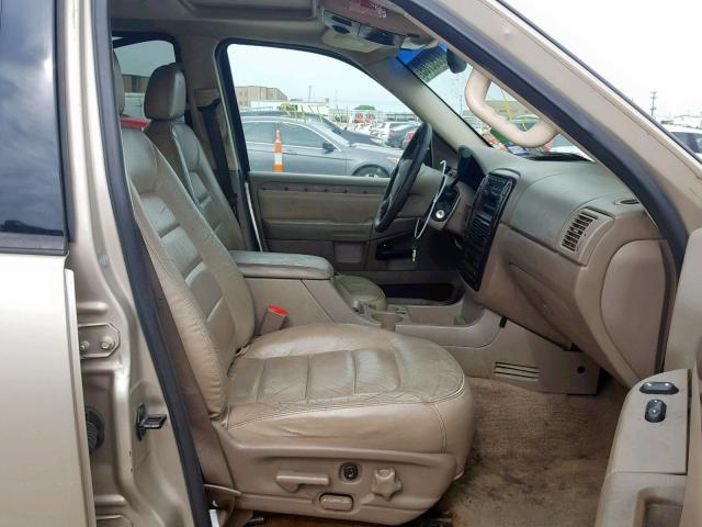 1FMZU65K75UA38443 - 2005 FORD EXPLORER L GOLD photo 5