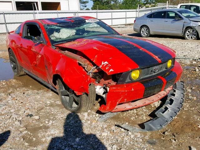 1ZVBP8CF3C5222488 - 2012 FORD MUSTANG GT RED photo 1