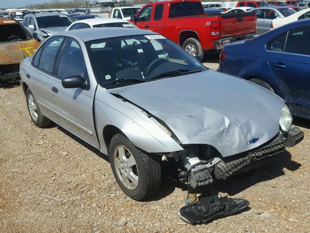 1G1JF524427367051 - 2002 CHEVROLET CAVALIER L SILVER photo 1