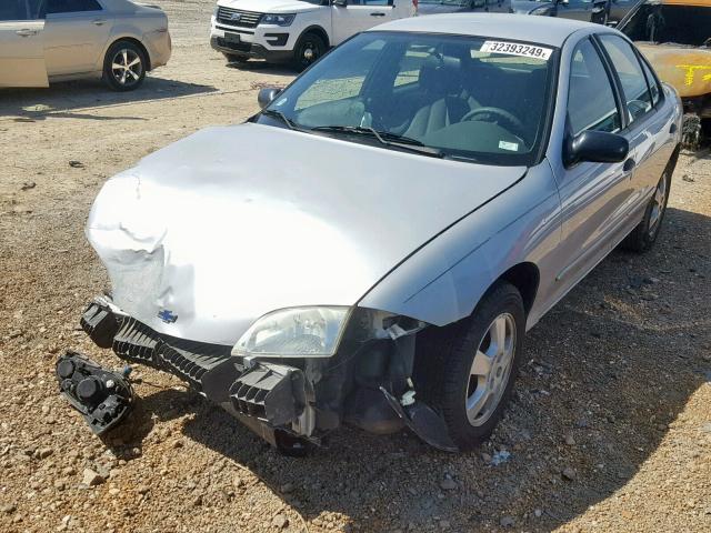 1G1JF524427367051 - 2002 CHEVROLET CAVALIER L SILVER photo 2