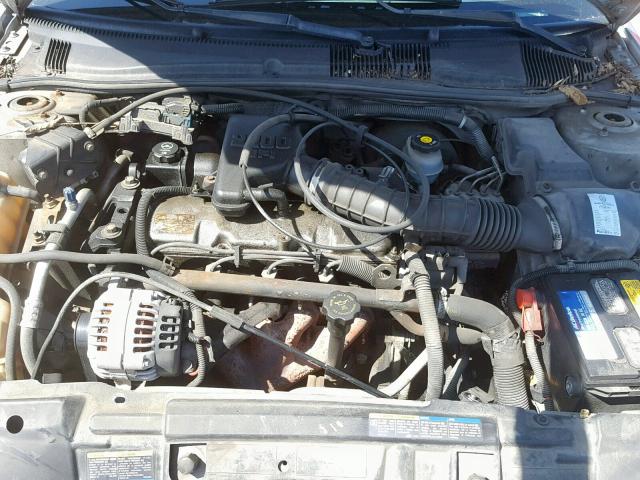 1G1JF524427367051 - 2002 CHEVROLET CAVALIER L SILVER photo 7