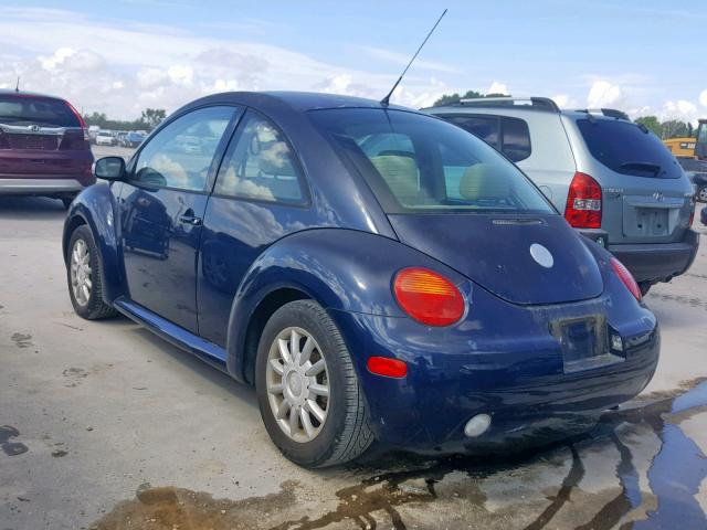 3VWCK31C25M411029 - 2005 VOLKSWAGEN NEW BEETLE Mavi foto 3