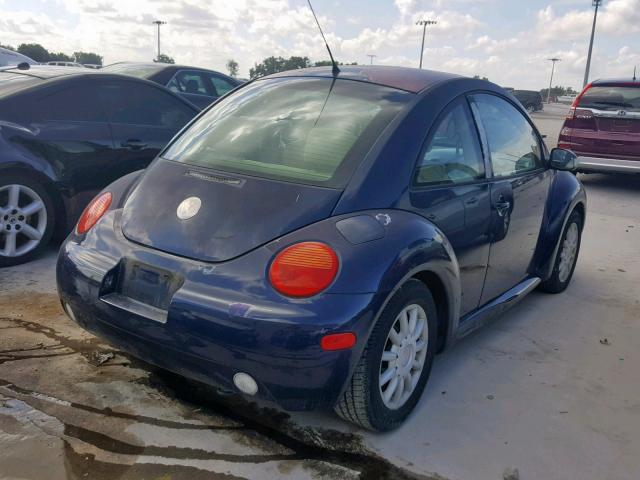 3VWCK31C25M411029 - 2005 VOLKSWAGEN NEW BEETLE Mavi foto 4