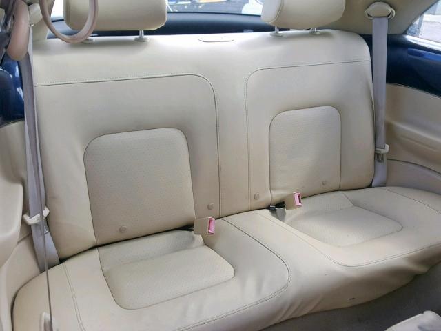3VWCK31C25M411029 - 2005 VOLKSWAGEN NEW BEETLE Mavi foto 6