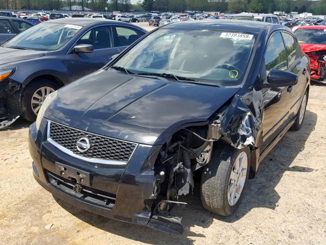 3N1AB61E79L658963 - 2009 NISSAN SENTRA 2.0 BLACK photo 2