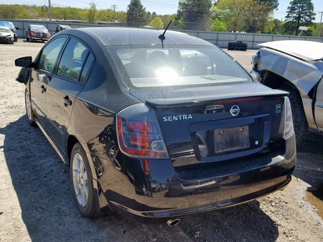 3N1AB61E79L658963 - 2009 NISSAN SENTRA 2.0 BLACK photo 3