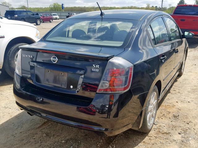 3N1AB61E79L658963 - 2009 NISSAN SENTRA 2.0 BLACK photo 4