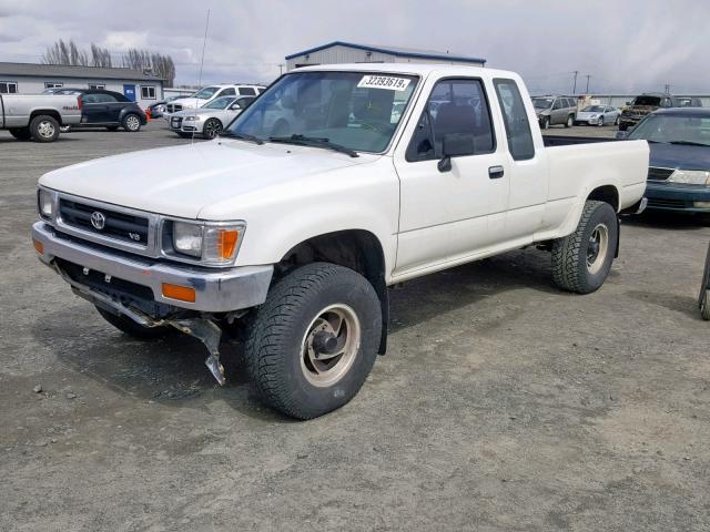 JT4VN13D0P5121782 - 1993 TOYOTA PICKUP 1/2 WHITE photo 2