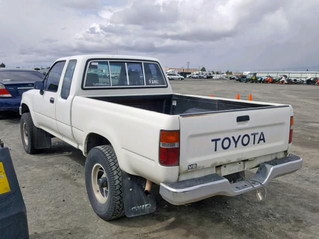 JT4VN13D0P5121782 - 1993 TOYOTA PICKUP 1/2 WHITE photo 3