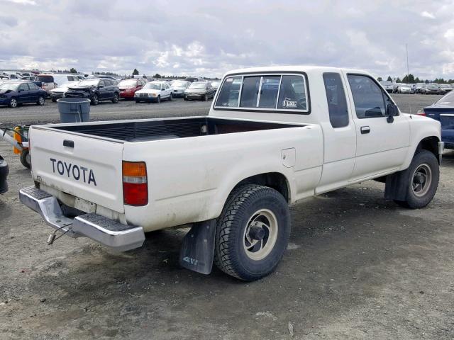 JT4VN13D0P5121782 - 1993 TOYOTA PICKUP 1/2 WHITE photo 4