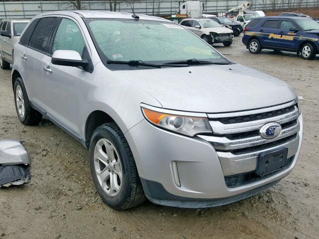 2FMDK4JC8BBB18693 - 2011 FORD EDGE SEL SILVER photo 1