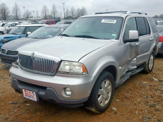 5LMEU88H25ZJ31221 - 2005 LINCOLN AVIATOR 银色 照片 2