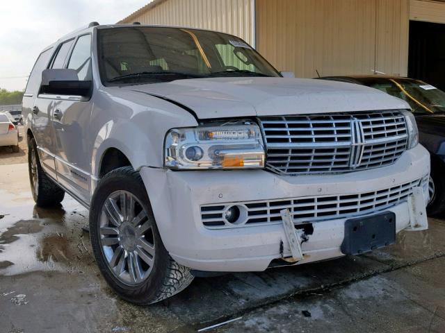 5LMJJ2H51AEJ05964 - 2010 LINCOLN NAVIGATOR Blanc photo 1