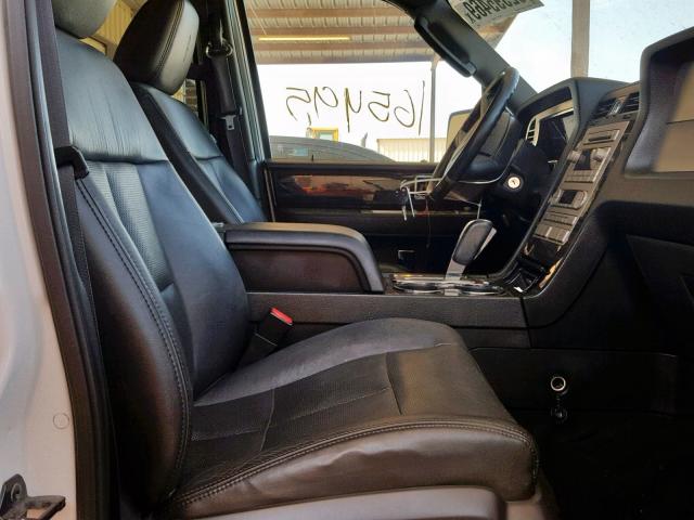 5LMJJ2H51AEJ05964 - 2010 LINCOLN NAVIGATOR Blanc photo 5