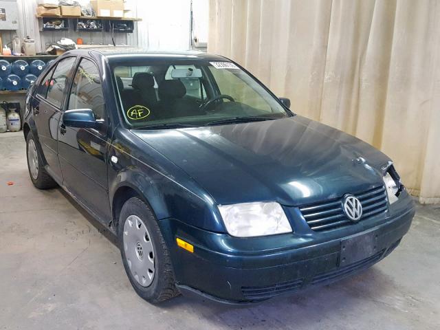 3VWRK69MX2M026869 - 2002 VOLKSWAGEN JETTA GL GREEN photo 1