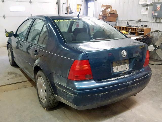 3VWRK69MX2M026869 - 2002 VOLKSWAGEN JETTA GL GREEN photo 3