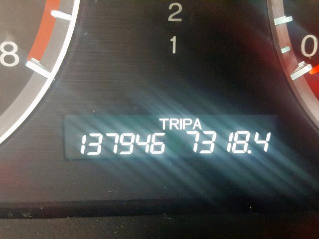 1HGCP36849A006321 - 2009 HONDA ACCORD EXL BURGUNDY photo 8