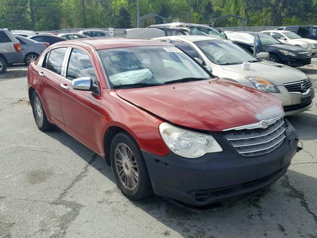 1C3LC56K07N533400 - 2007 CHRYSLER SEBRING TO RED photo 1