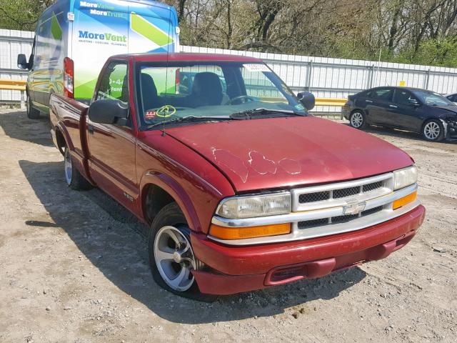 1GCCS1440WK253956 - 1998 CHEVROLET S TRUCK S1 RED photo 1