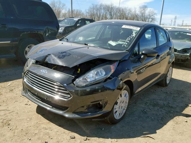 3FADP4TJ1EM221271 - 2014 FORD FIESTA S BLACK photo 2