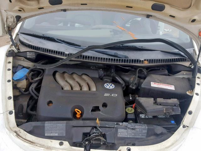 3VWBB61C2WM006996 - 1998 VOLKSWAGEN NEW BEETLE Weiß Foto 7