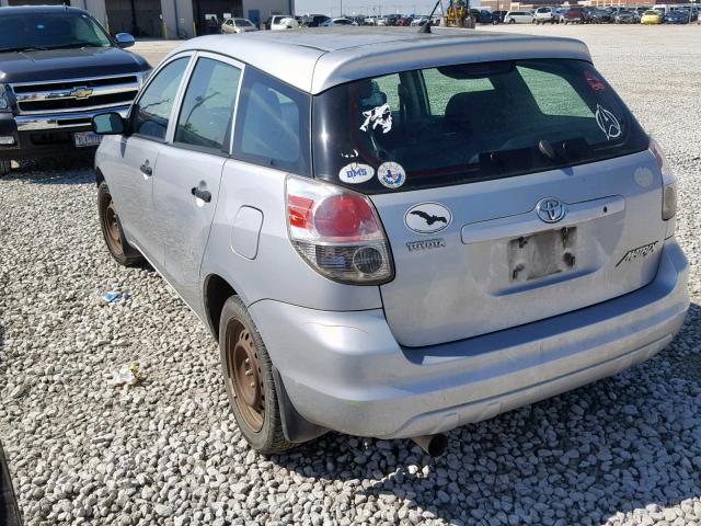 2T1KR32E55C489016 - 2005 TOYOTA MATRIX 银色 照片 3