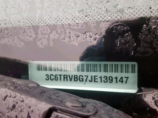 3C6TRVBG7JE139147 - 2018 RAM PROMASTER 白色 照片 10