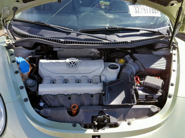 3VWPW3AG8AM008532 - 2010 VOLKSWAGEN NEW BEETLE Yaşıl foto 7