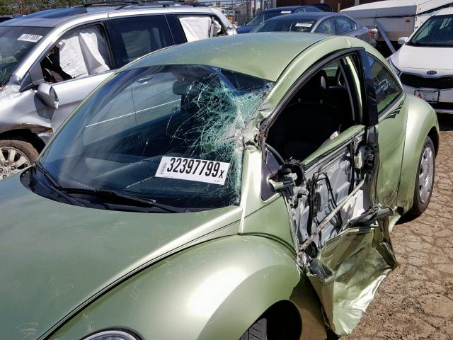 3VWPW3AG8AM008532 - 2010 VOLKSWAGEN NEW BEETLE Yaşıl foto 9