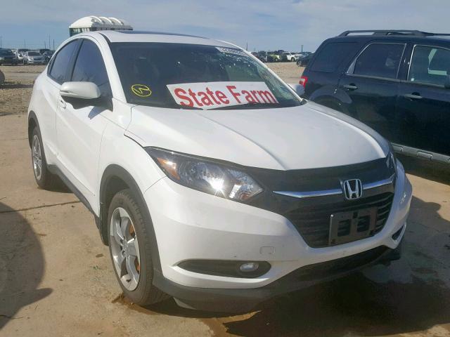 3CZRU5H58GM754645 - 2016 HONDA HR-V EX WHITE photo 1