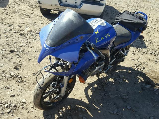 JS1VP53AX52104990 - 2005 SUZUKI SV650 BLUE photo 2