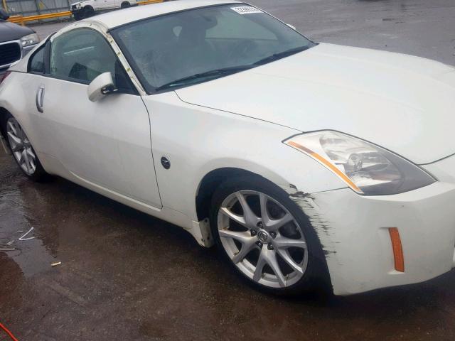 JN1AZ34D53T111027 - 2003 NISSAN 350Z COUPE WHITE photo 9