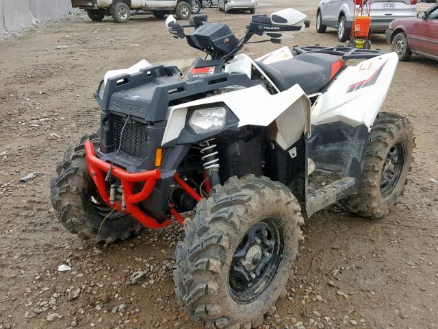 4XAGH85A9DA565989 - 2013 POLARIS SCRAMBLER WHITE photo 2