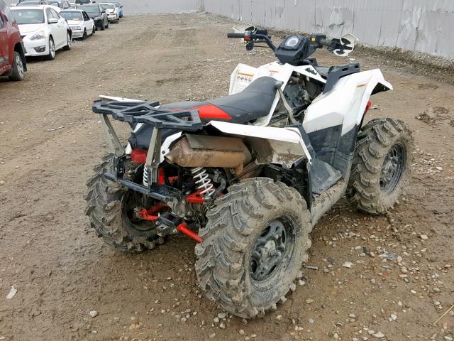 4XAGH85A9DA565989 - 2013 POLARIS SCRAMBLER WHITE photo 4