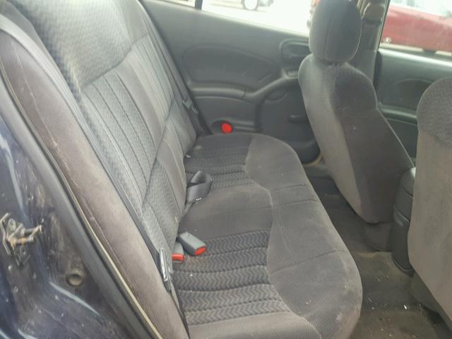 1G2NE52T81M675525 - 2001 PONTIAC GRAND AM S BLUE photo 6