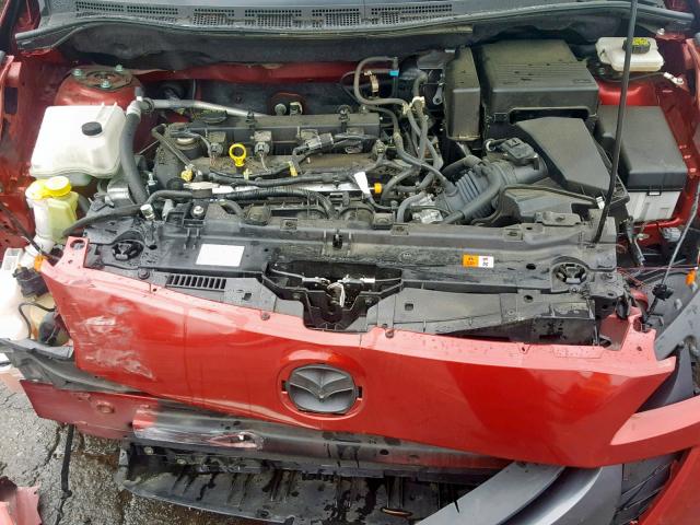 JM1CW2DL9D0160699 - 2013 MAZDA 5 RED photo 7