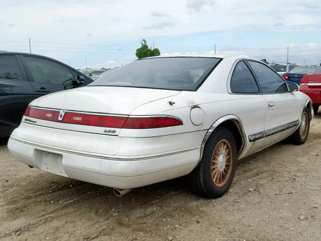 1LNLM91V2PY688641 - 1993 LINCOLN MARK VIII WHITE photo 4