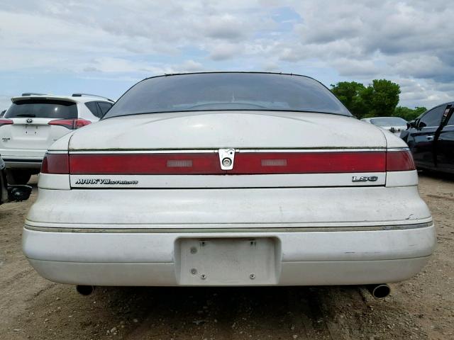 1LNLM91V2PY688641 - 1993 LINCOLN MARK VIII WHITE photo 9