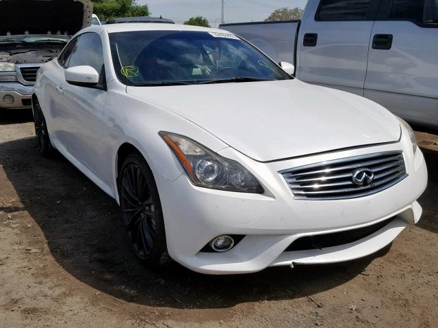 JN1CV6FE1BM953075 - 2011 INFINITI G37 BASE WHITE photo 1