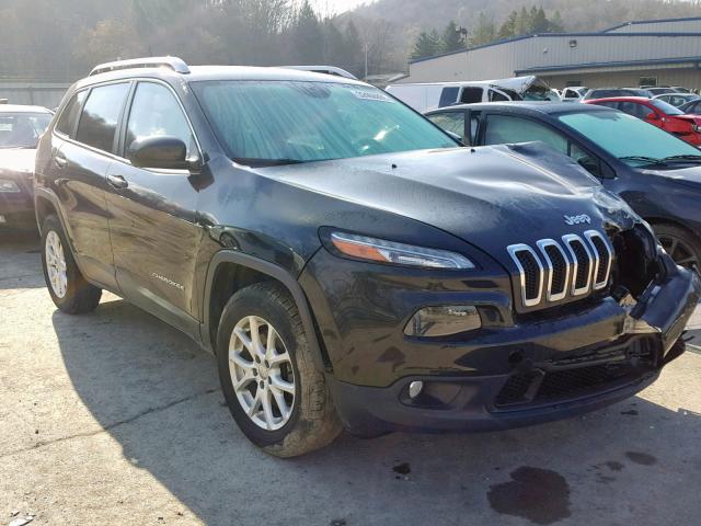 1C4PJMCB4FW529683 - 2015 JEEP CHEROKEE L BLACK photo 1