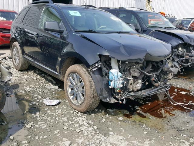 2FMDK3JCXABB21099 - 2010 FORD EDGE SEL BLACK photo 1