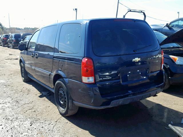 1GNDV03L45D306019 - 2005 CHEVROLET UPLANDER BLUE photo 3