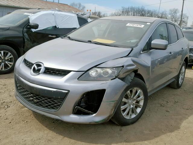 JM3ER2B5XB0366140 - 2011 MAZDA CX-7 GRAY photo 2