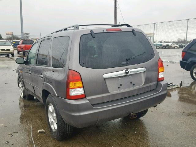 4F2CZ961X3KM44177 - 2003 MAZDA TRIBUTE ES 灰色 照片 3