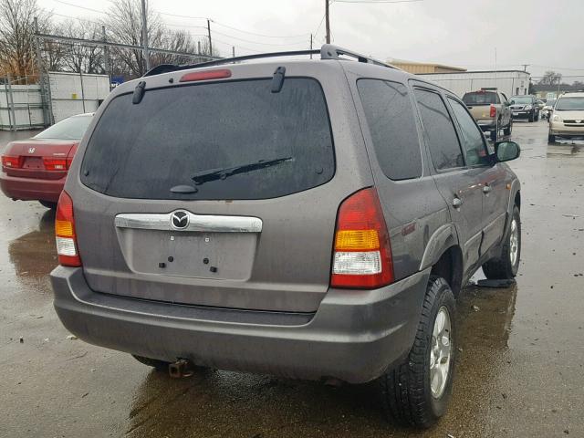 4F2CZ961X3KM44177 - 2003 MAZDA TRIBUTE ES 灰色 照片 4