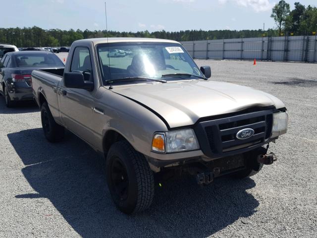 1FTYR10DX7PA05466 - 2007 FORD RANGER GOLD photo 1