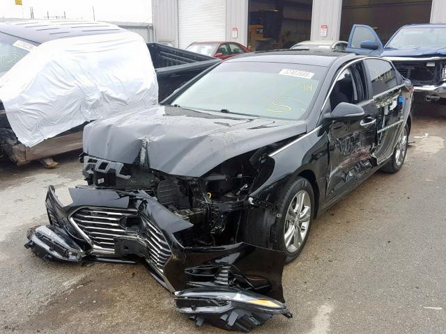 5NPE34AF6JH604681 - 2018 HYUNDAI SONATA SPO BLACK photo 2