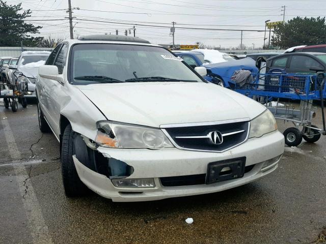 19UUA56603A013564 - 2003 ACURA 3.2TL WHITE photo 1