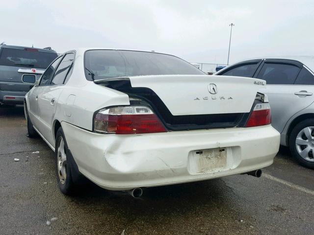 19UUA56603A013564 - 2003 ACURA 3.2TL WHITE photo 3