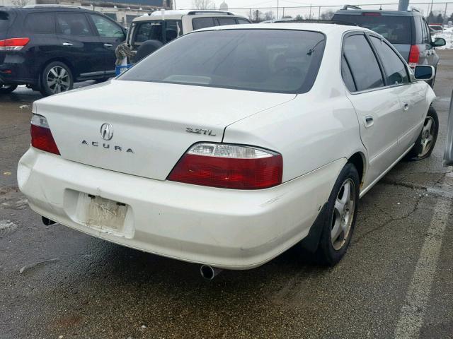 19UUA56603A013564 - 2003 ACURA 3.2TL WHITE photo 4